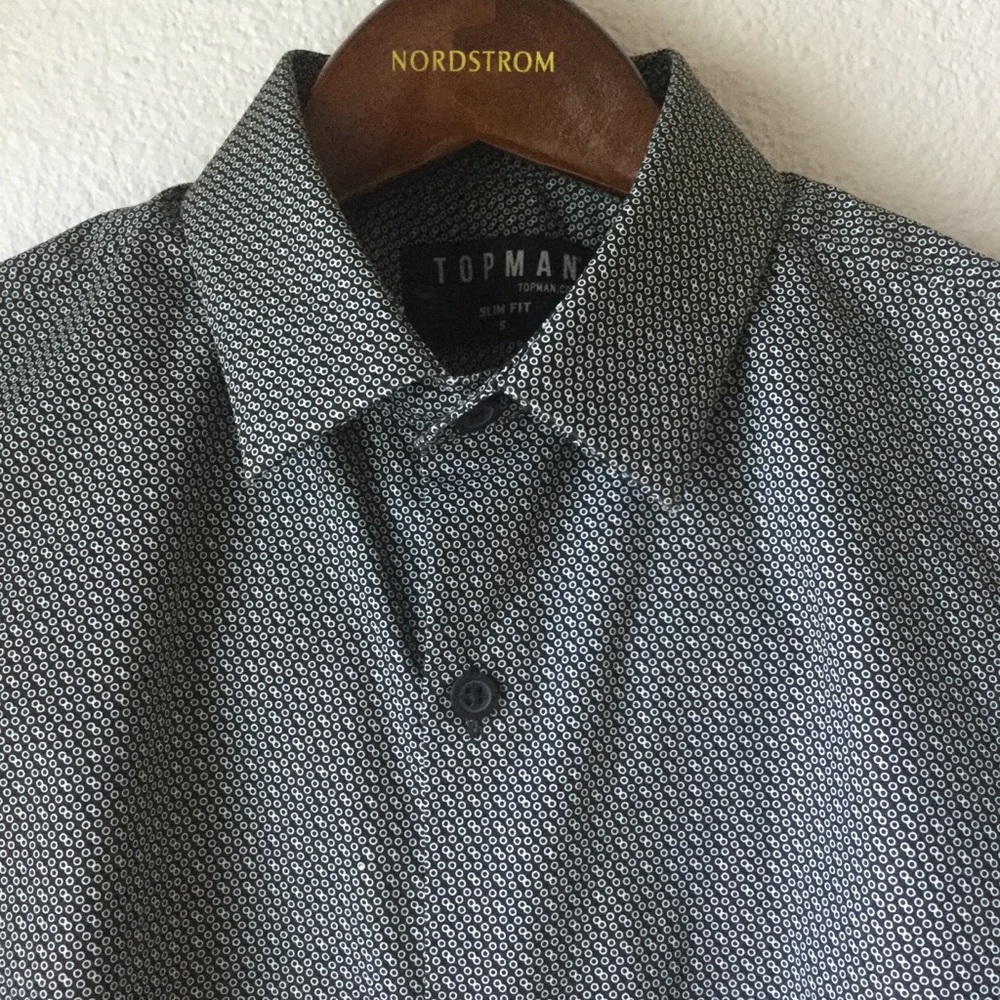 Topman Slim Fit long sleeve dress shirt